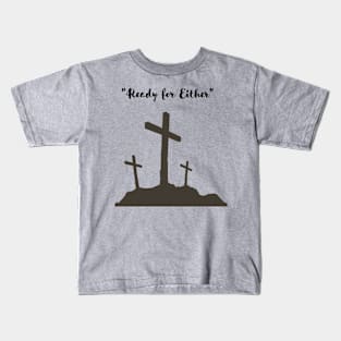 Three wooden Crosses Kids T-Shirt